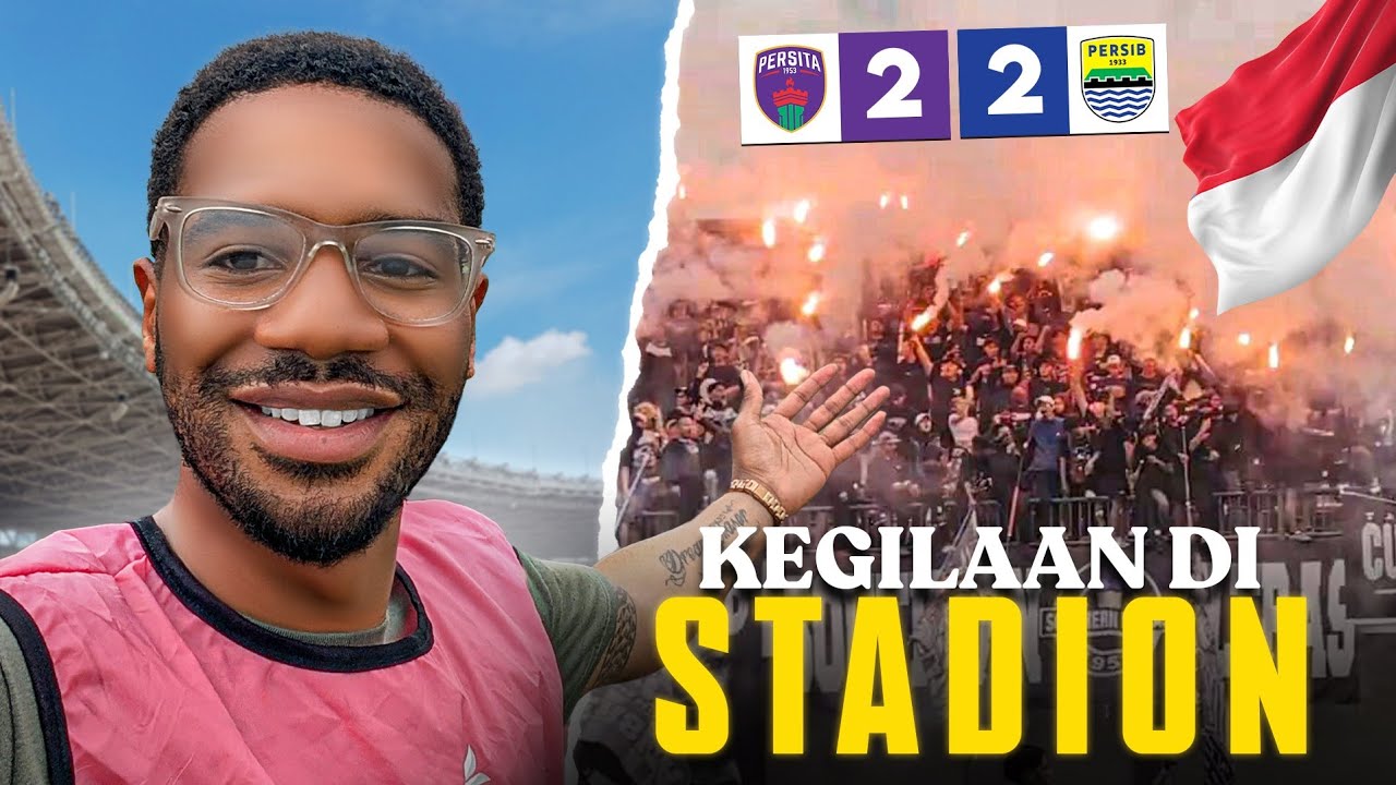 THE CRAZIEST FANS IN INDONESIA | PERSITA VS PERSIB BANDUNG | LAGA PANAS DAN ATMOFERE 🇮🇩