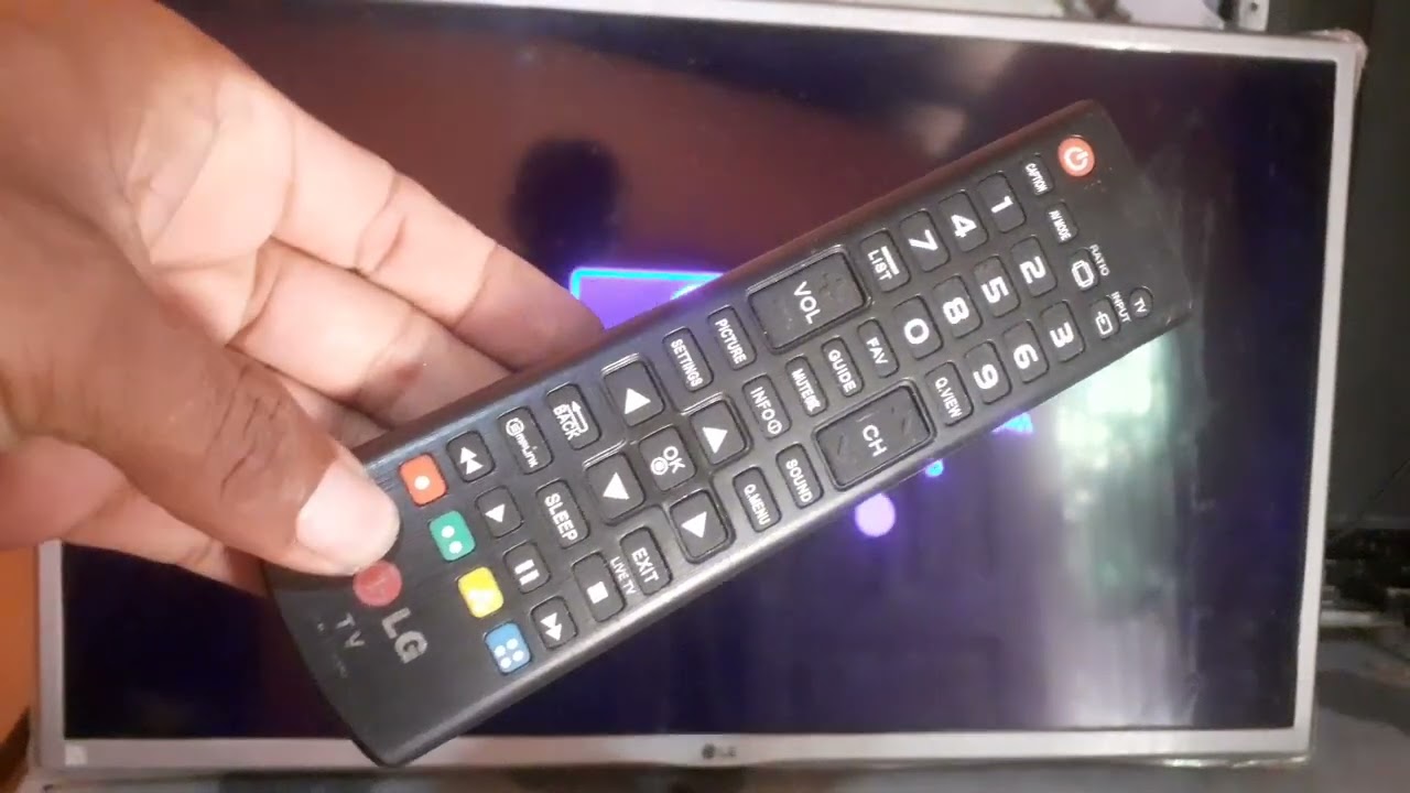 Lg 32LJ600B imagem invertida resolvido..