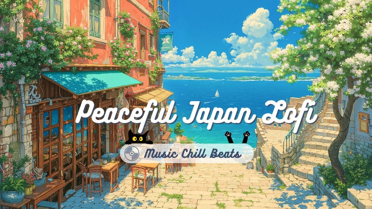 Morning Chillhop in Japan – Bright Lofi Vibes for Study and Journaling, Peaceful Japan Lofi