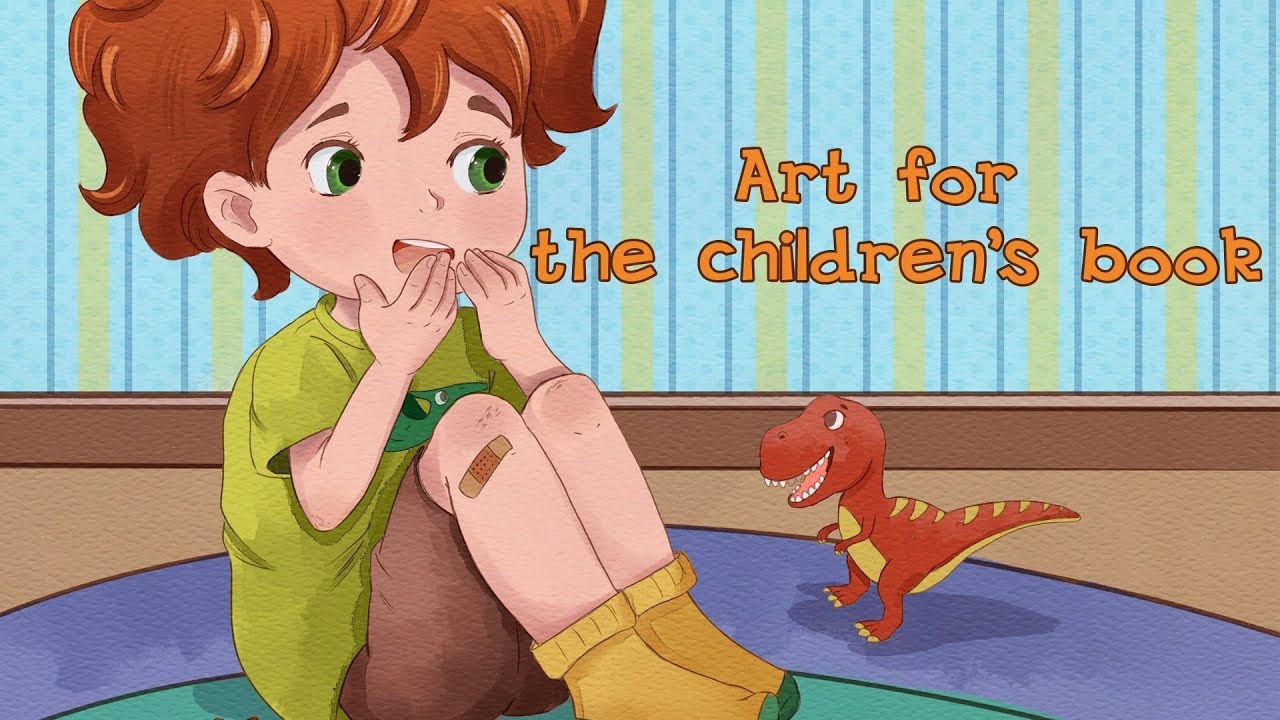Children's book illustration (Watercolor ♦Paint Tool SAI♦)