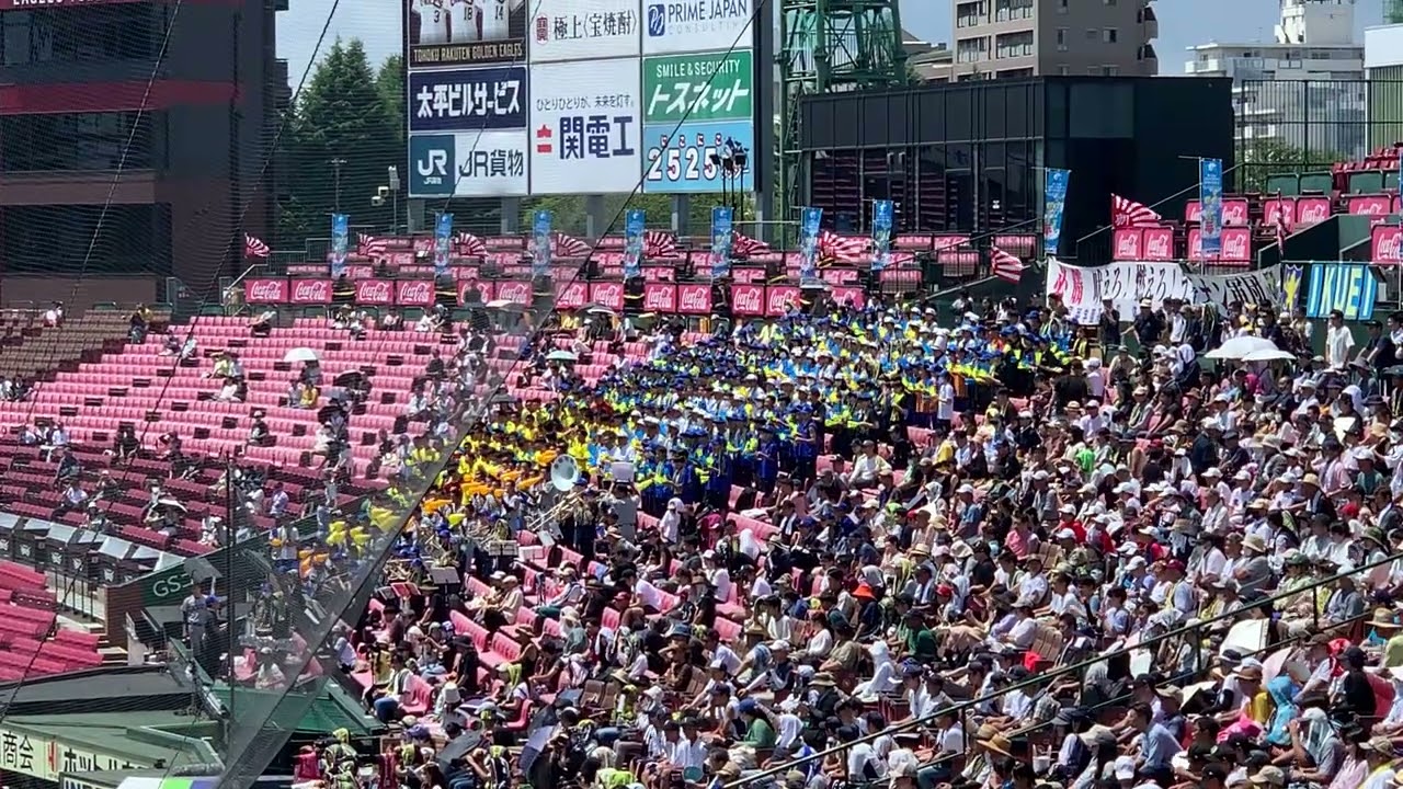 仙台育英のホームランコールが放つ威圧感を体感できる動画※イヤホン大音量推奨