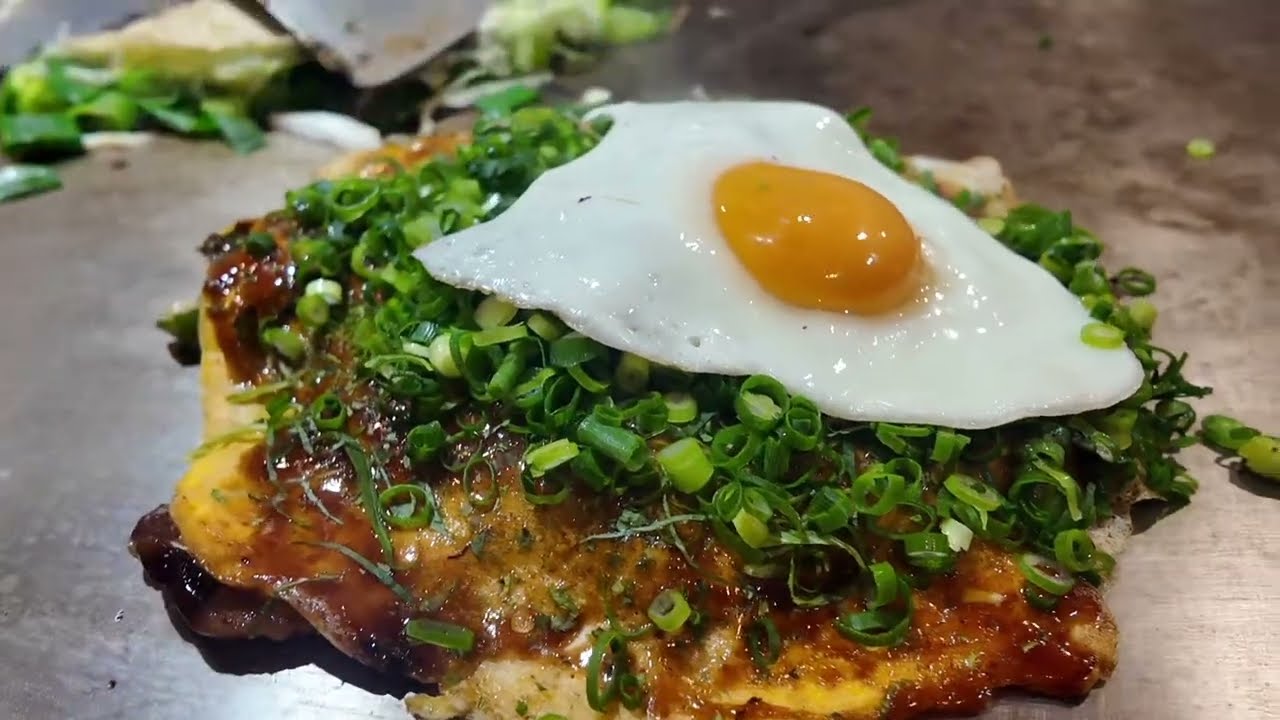 Negiyaki is Japan's most popular type of teppanyaki