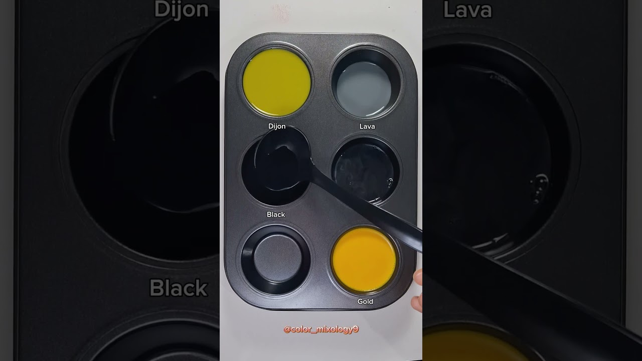 Musical Color Mixing 🎨 #shorts #colormixing