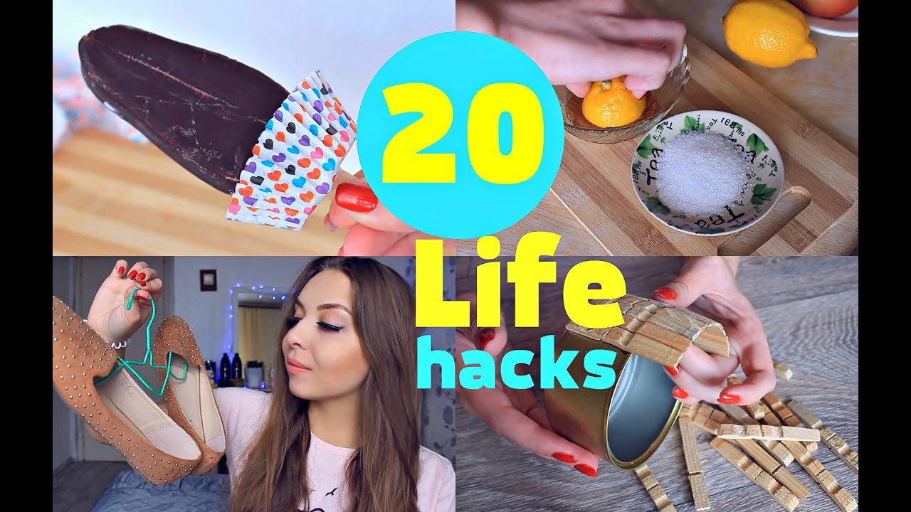 20 лучших Идей| ЛайфХаков|Секретов на все случаи жизни/Life HACKS/Tanyushka StreLove