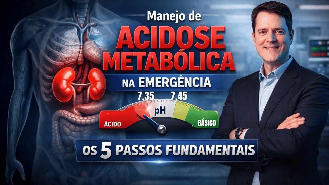 Tratamento de Acidose metabólica, os 5 passos fundamentais