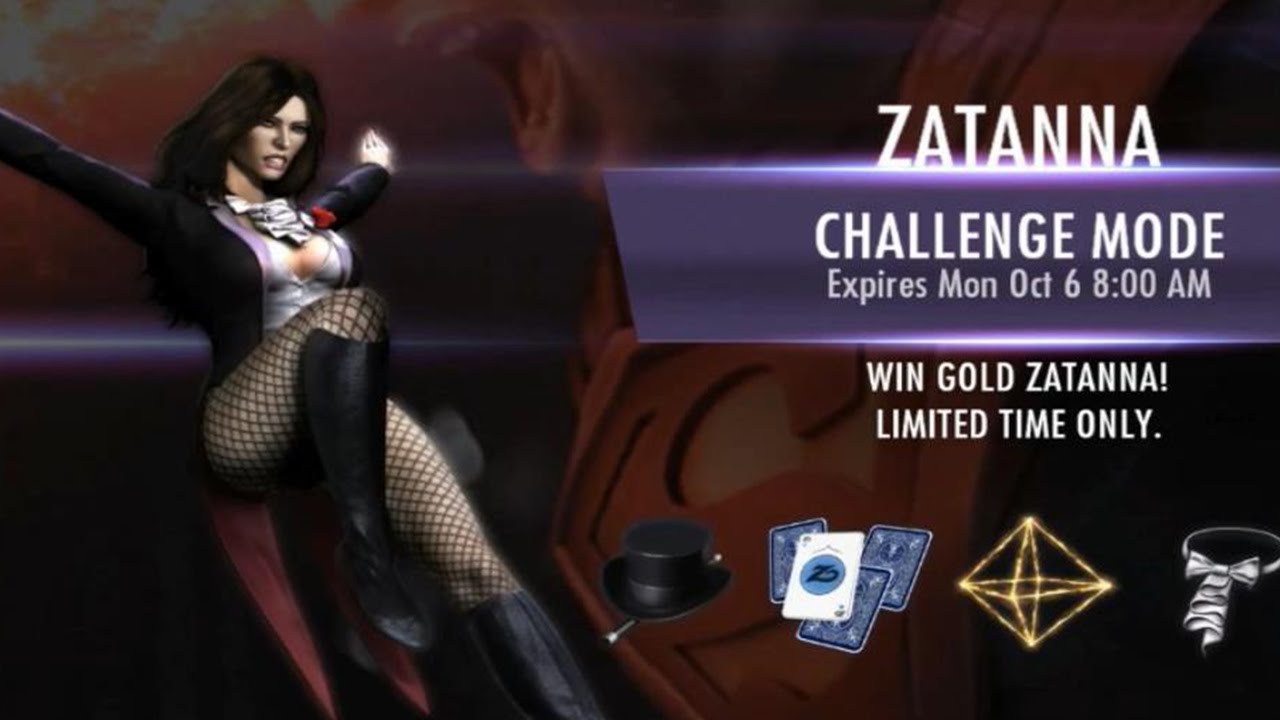 Injustice: Gods Among Us - Zatanna Super Attack Moves [iPad] [REMASTERED]