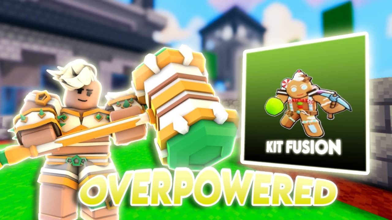 I Fused Jade + Gingerbread Kit, And Its OP! II Roblox Bedwars