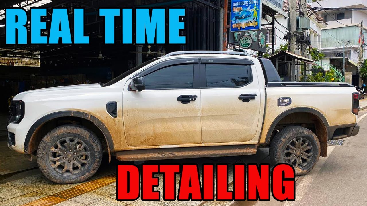 ✨ Deep Cleaning the Ford Ranger Wildtrak &ndash; Satisfying Car Wash ASMR!