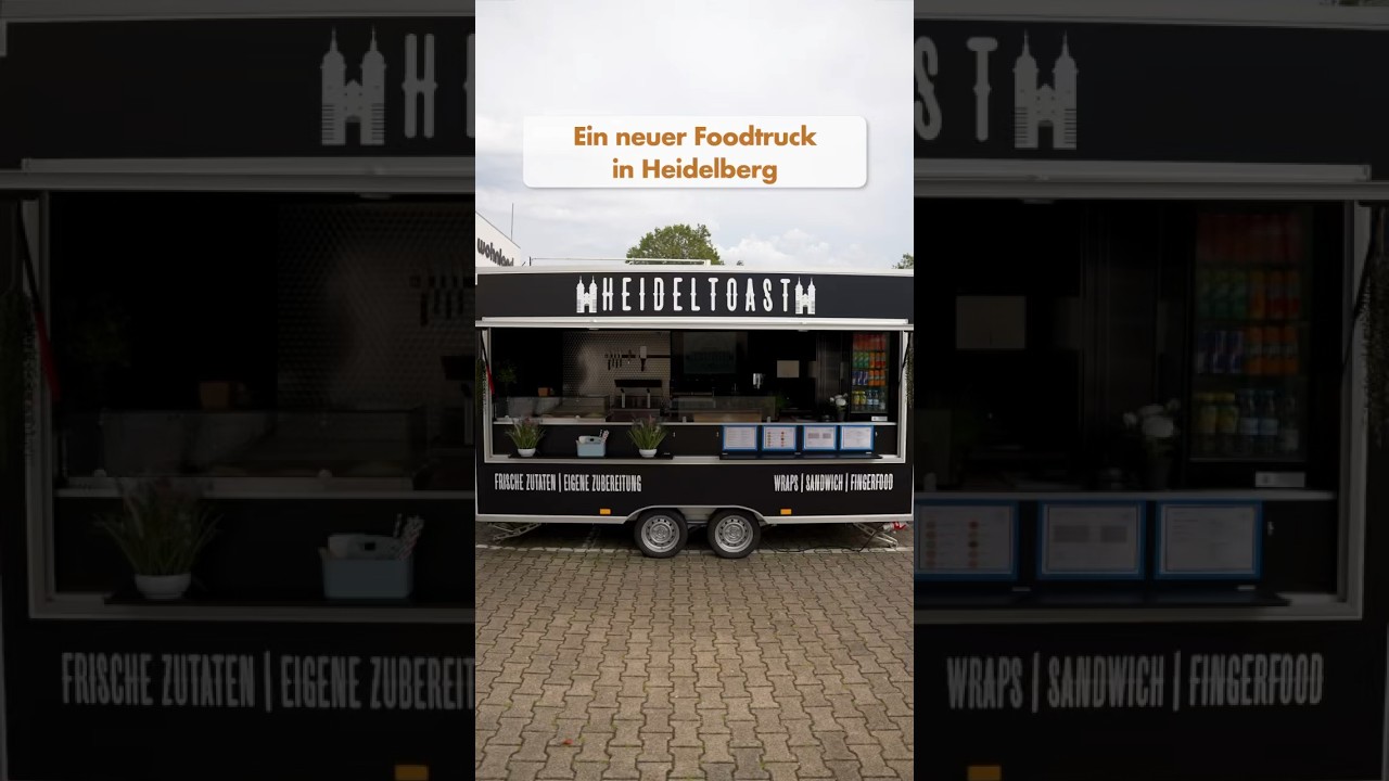 Neuer Foodtruck in Heidelberg 🚐 #foodtruck #sandwiches #wraps #heidelberg