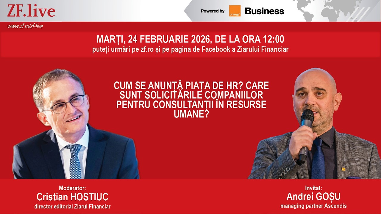 ZF LIVE - 24.02.2026 - Andrei GOȘU, managing partner, Ascendis
