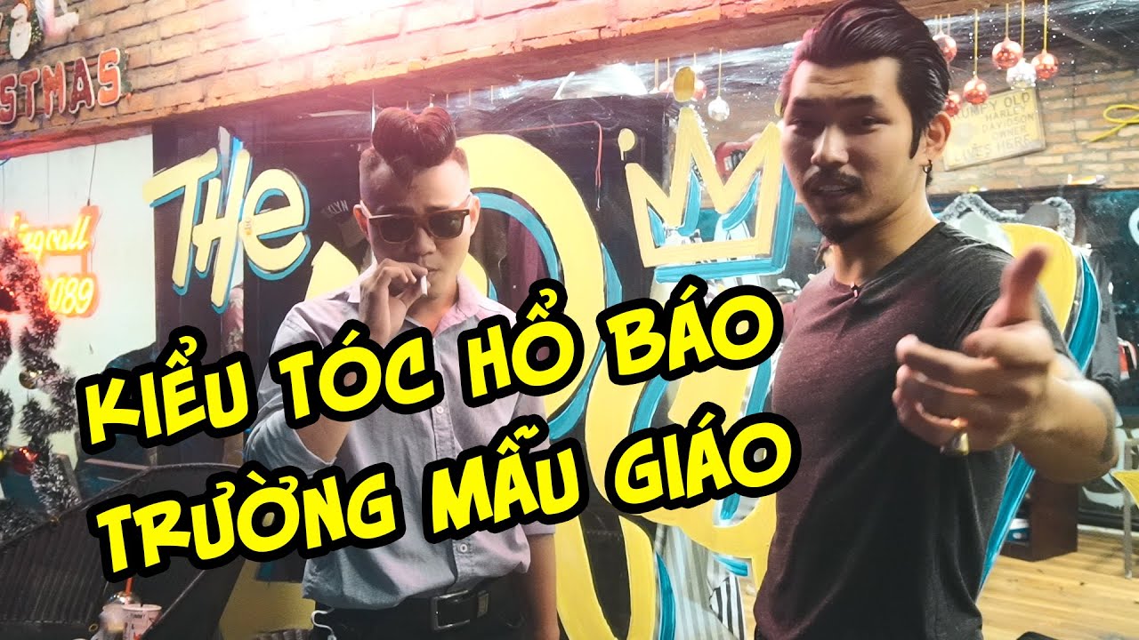 KIỂU TÓC “HỔ BÁO TRƯỜNG MẪU GIÁO” KHÔNG AI DÁM CẮT VÌ ... | Teddy Boy Hairstyle | Hà Hiền HairStyle