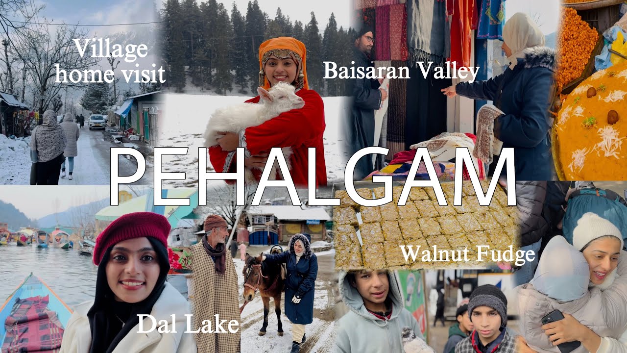 This Is the Real Pahalgam! Local Home Tour☺️Dal Lake Ride & Sweet Treats |Good by Kashmir