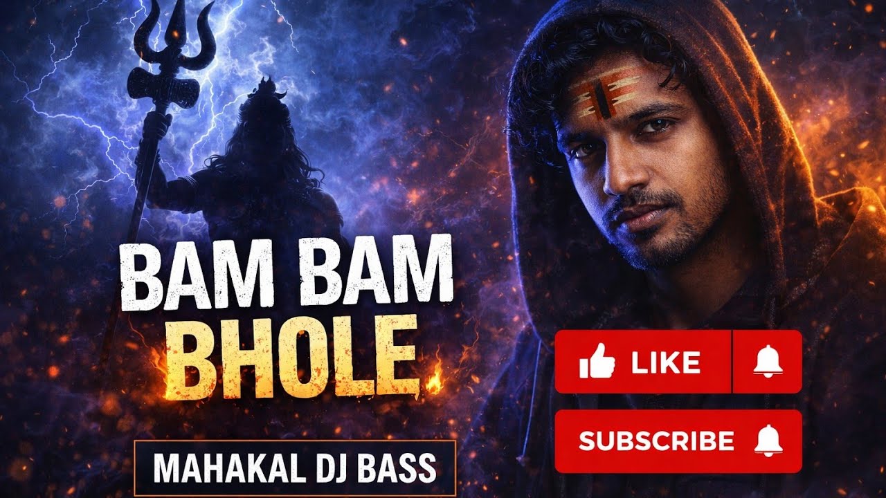 BAM BAM BHOLE 🔥 | Shiv Rap Song | Mahakal DJ Bass | Heavy 808 Bass//New song 2026
