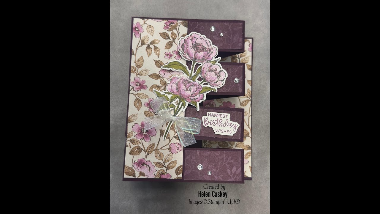 Facy Fold Step card