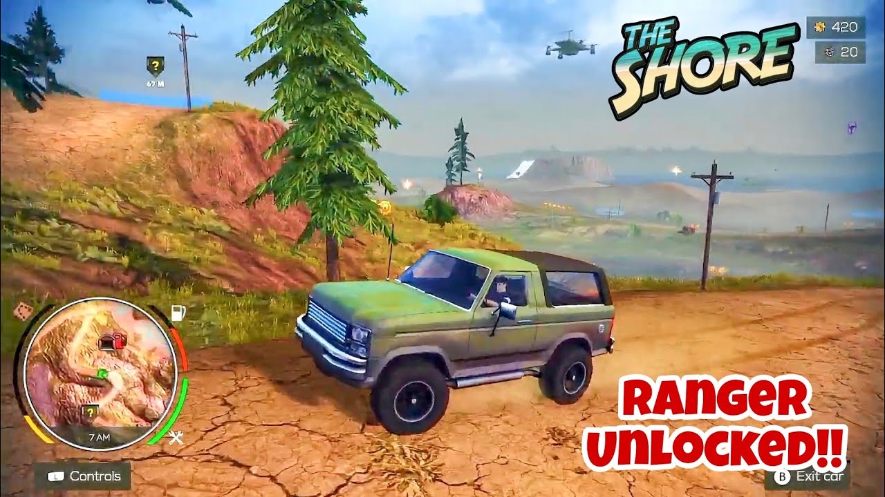 UNLOCKED Vintage Ford Ranger Truck - Off The Road Unleashed Nintendo Switch Gameplay