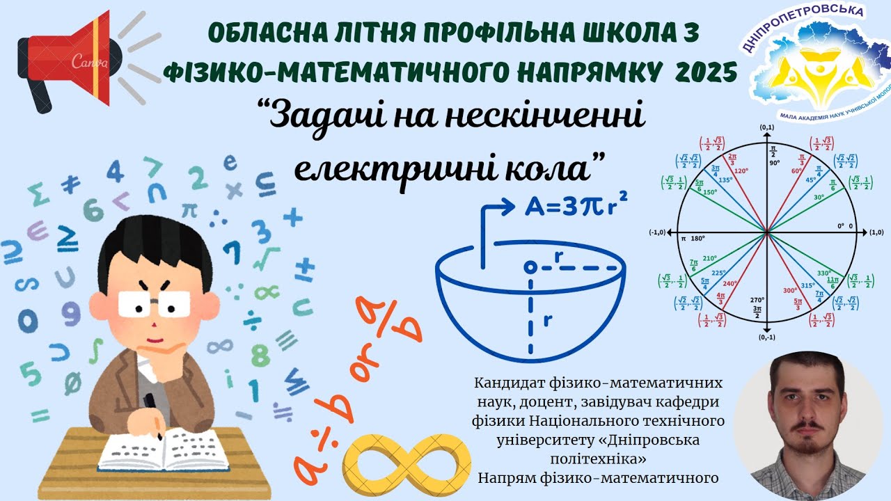 Задачі на нескінченні електричні кола