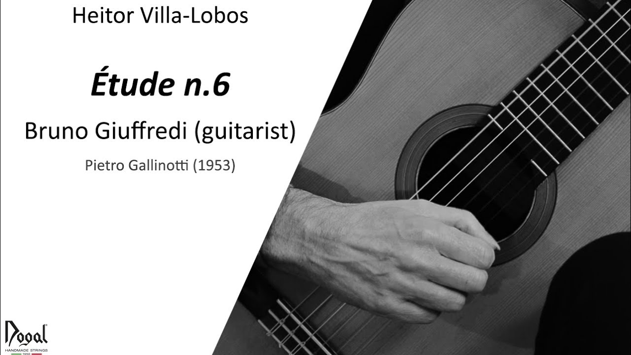 Bruno Giuffredi plays Étude n. 6 by Heitor Villa-Lobos