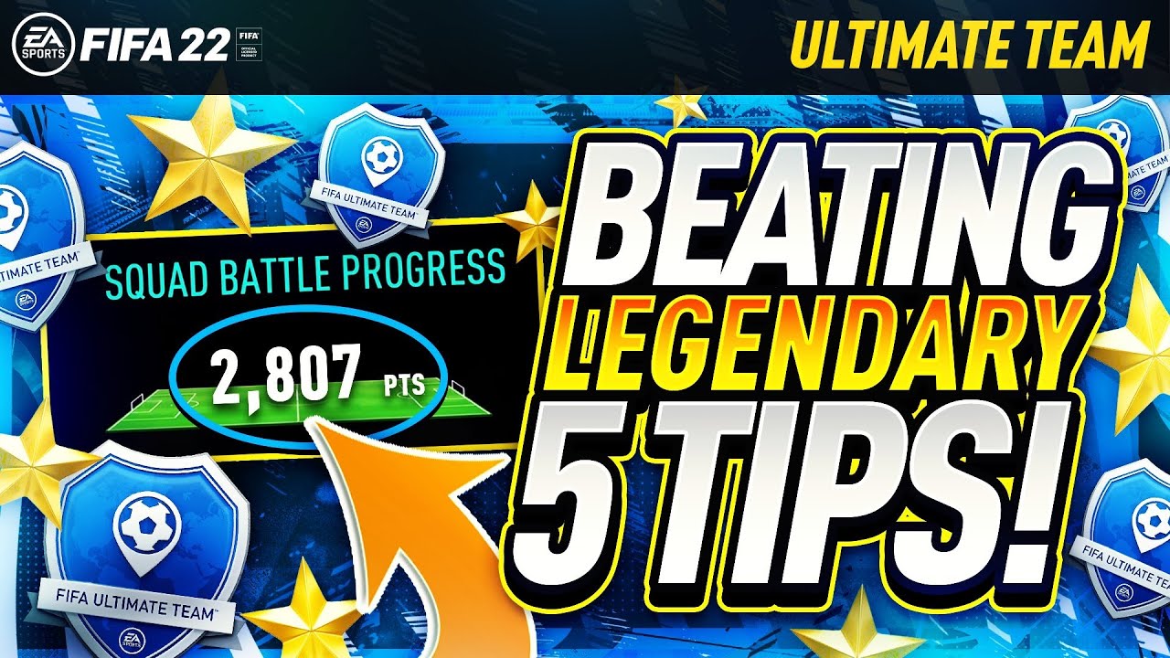 FIFA 22 - TOP 5 TIPS ON HOW TO BEAT LEGENDARY!! (TIPS & TRICKS)