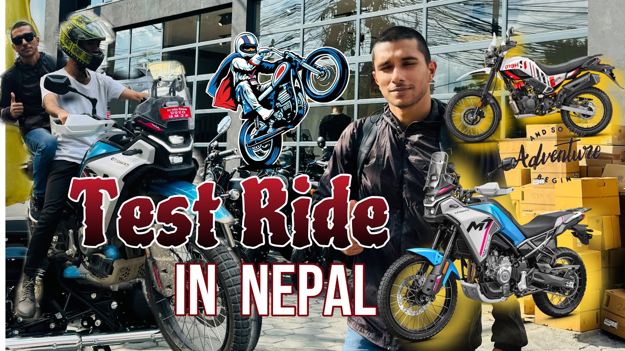 New Bike CFMOTO 450MT Test Ride in Nepal | XPulse 4V Pro Booking and Himalayan 452 No Luck