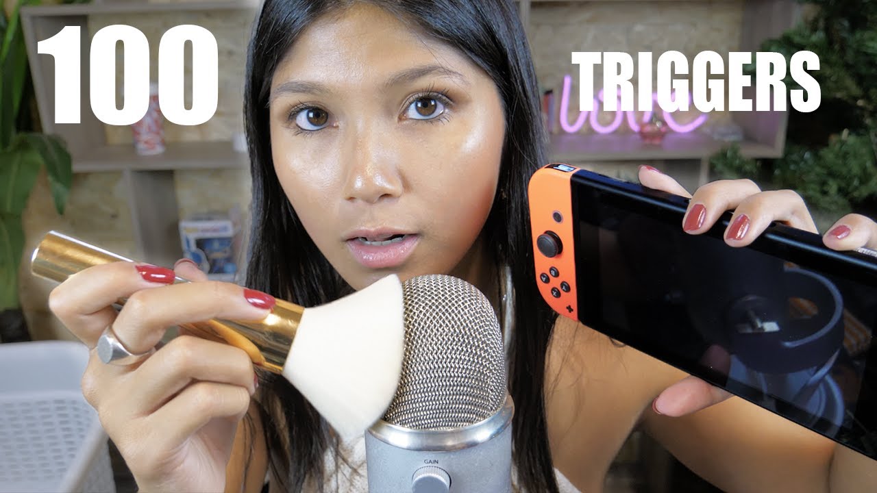 ASMR 100 FAST & AGGRESSIVE TRIGGERS