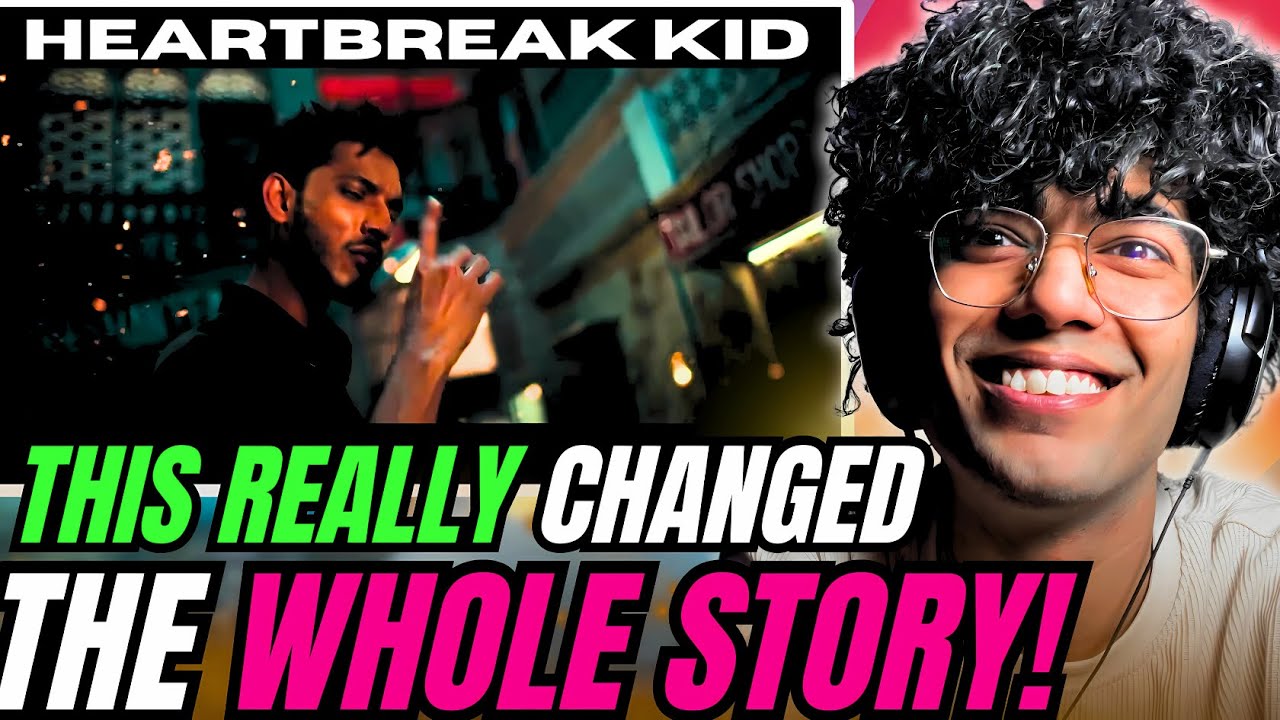 Talha Anjum - Heartbreak Kid Reaction | Prod. by Umair (Official Music Video) | MoshReacts