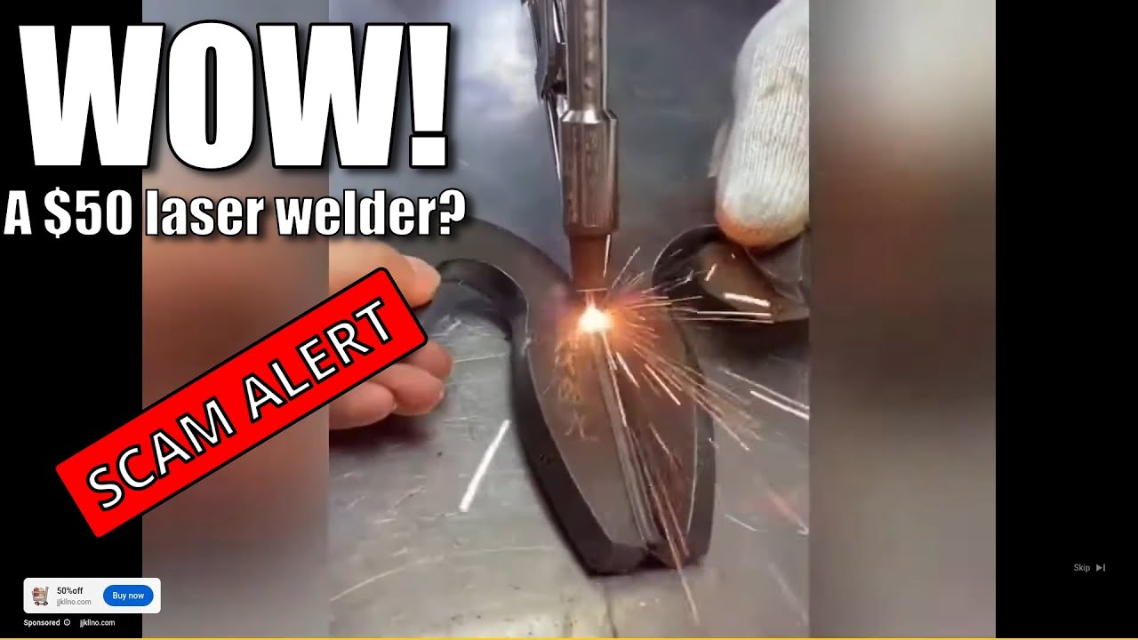A $25 laser welder/cutter/cleaner -- AVOID!