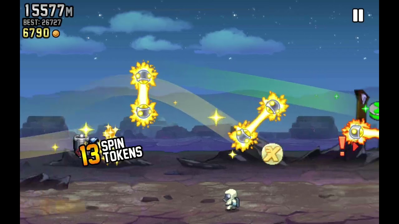 Jetpack joyride speed run