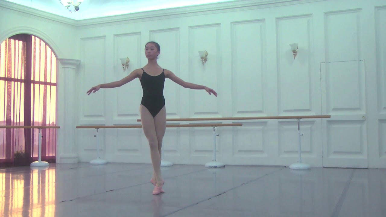 Suzi Wu --  Canada's  National Ballet School Audition (Age 15) 吴俗子 -- 芭蕾集训课