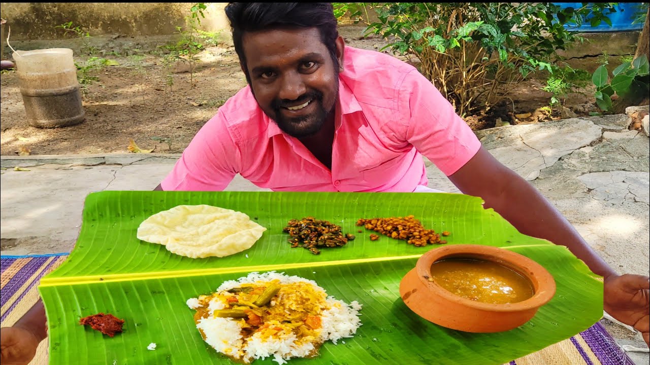 VEG MINI MEALS - PAITHAM PARUPU PAYASAM RECIPE IN VILLAGE STYLE | TRADITONAL WAY