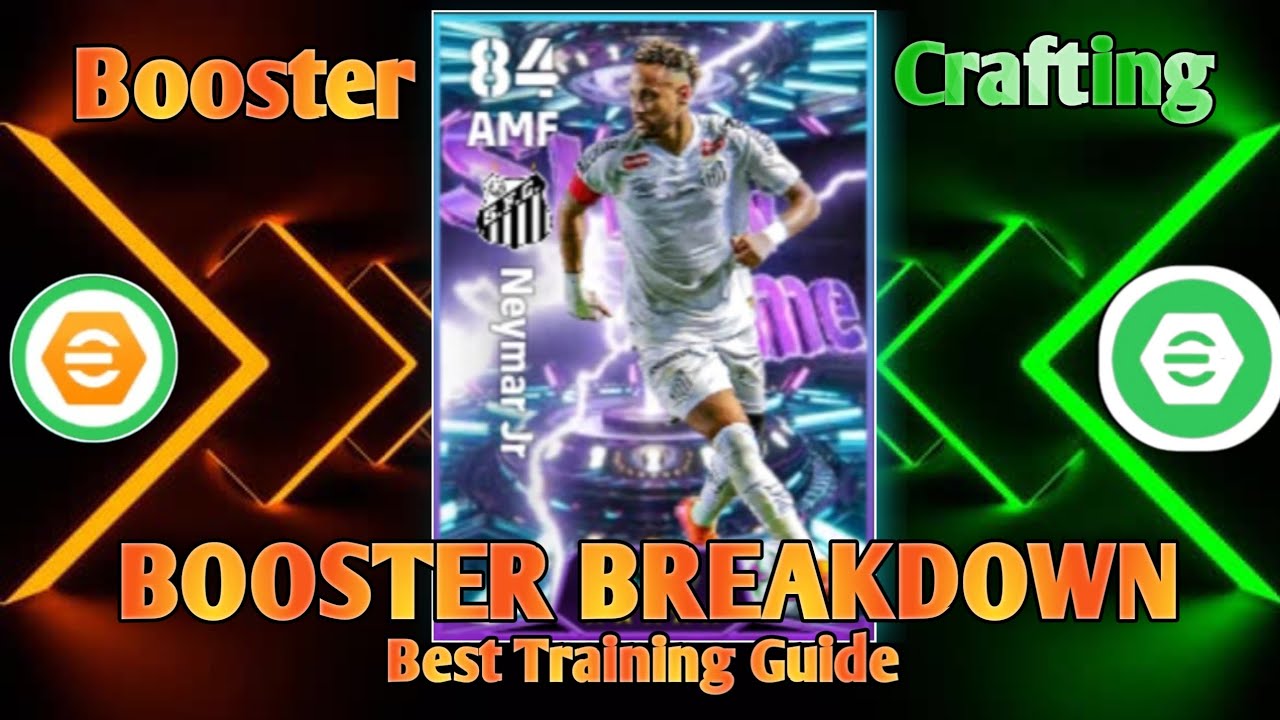 Best Booster Crafting Campaign Rewards Showtime Neymar Jr Max Guide Training In eFootball Mobile 26