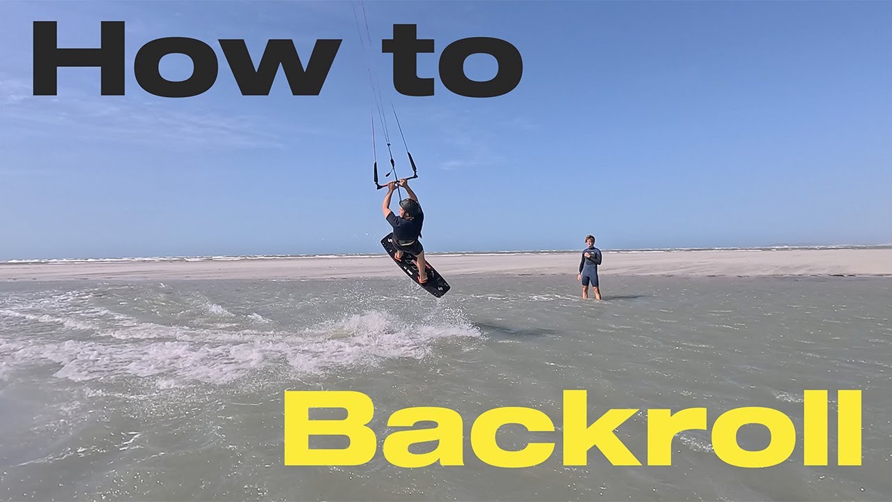 Learn how to do a BACKROLL (fast) // Kitesurfing Tutorial