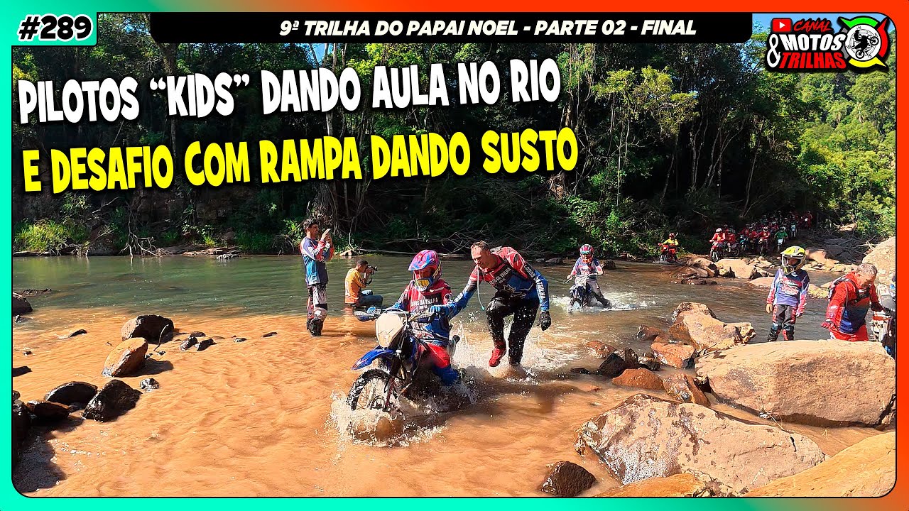 FINAL - 9ª TRILHA DO PAPAI NOEL, PILOTO KIDS DANDO AULA NO RIO, DESAFIO E RAMPA ASSUSTANDO - EP289