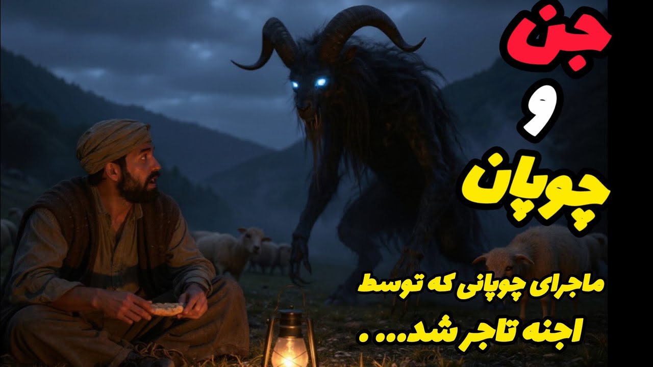 داستان ترسناک جن و چوپان:ماجرای چوپانی که توسط اجنه تاجر شد.....