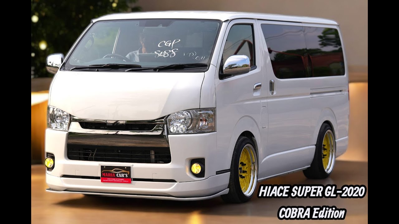 🚐 TOYOTA HIACE SUPER GL DARK PRIME-2 Cobra