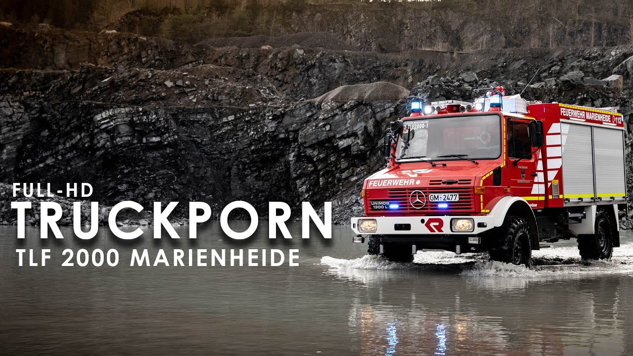 Unimog U 1300L - TLF 2000 | Feuerwehr Marienheide (TRUCKPORN)