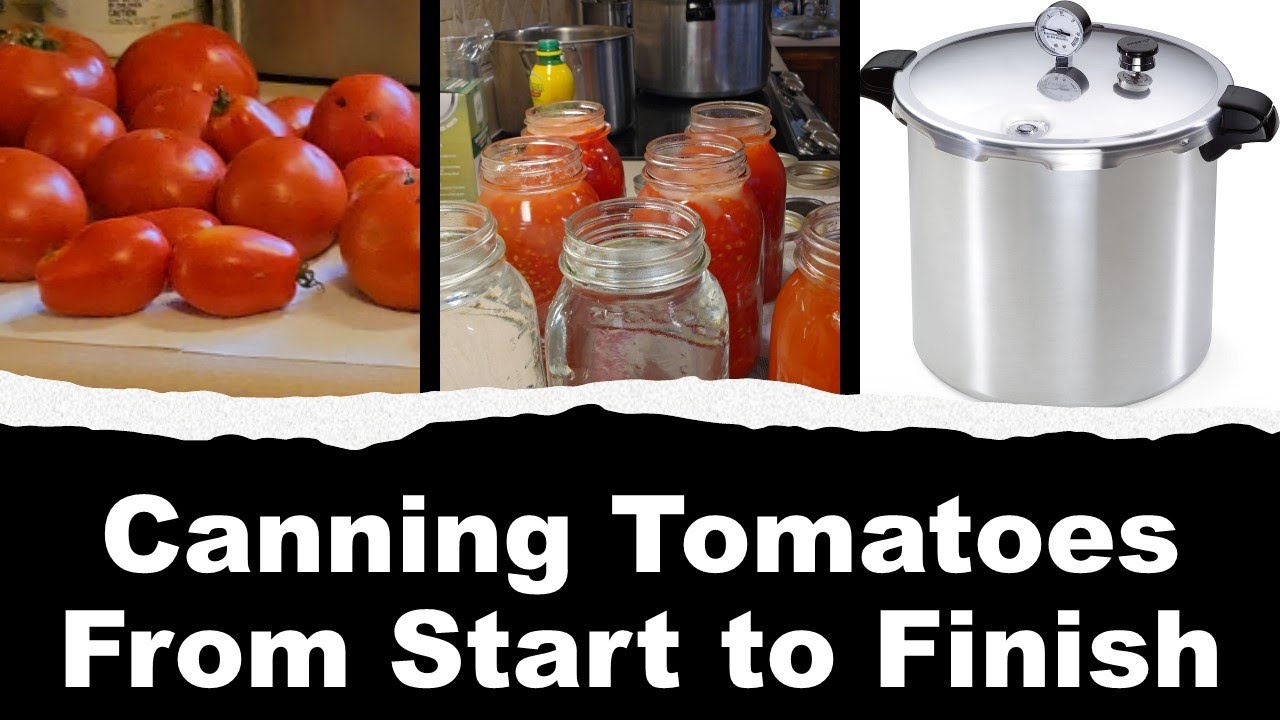 How to Can Tomatoes with the Presto Pressure Canner