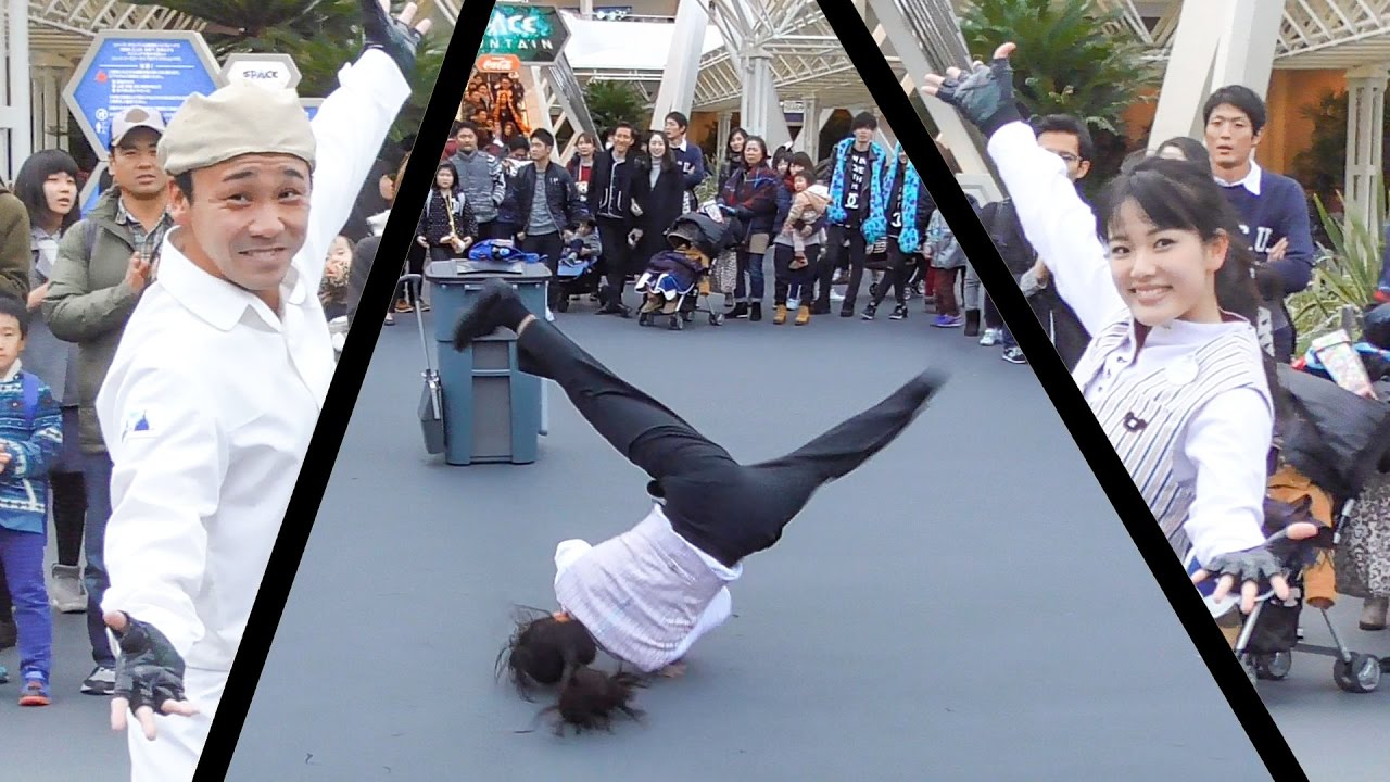 踊るキャスト！ディズニーランド ブレイクビート・ダンサーズ