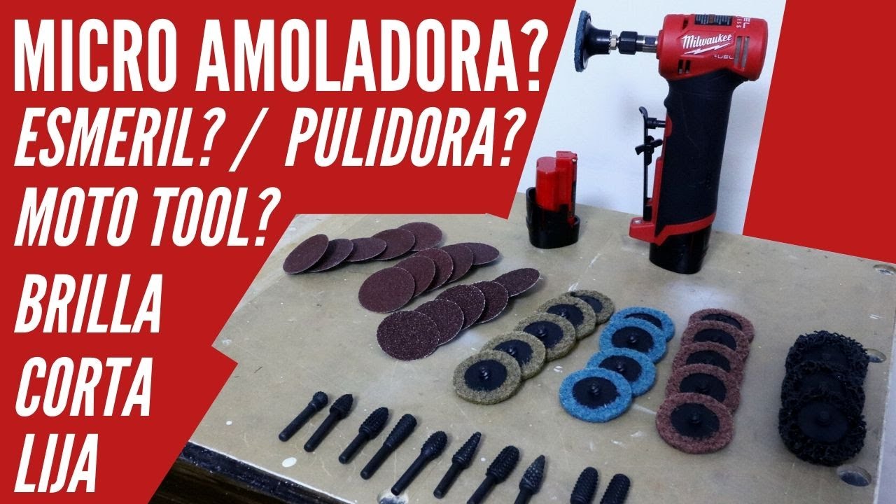 Los accesorios que usa esta herramienta NO NEUMATICA