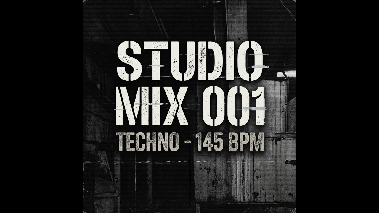 STUDIO MIX 001 - TECHNO 145 BPM