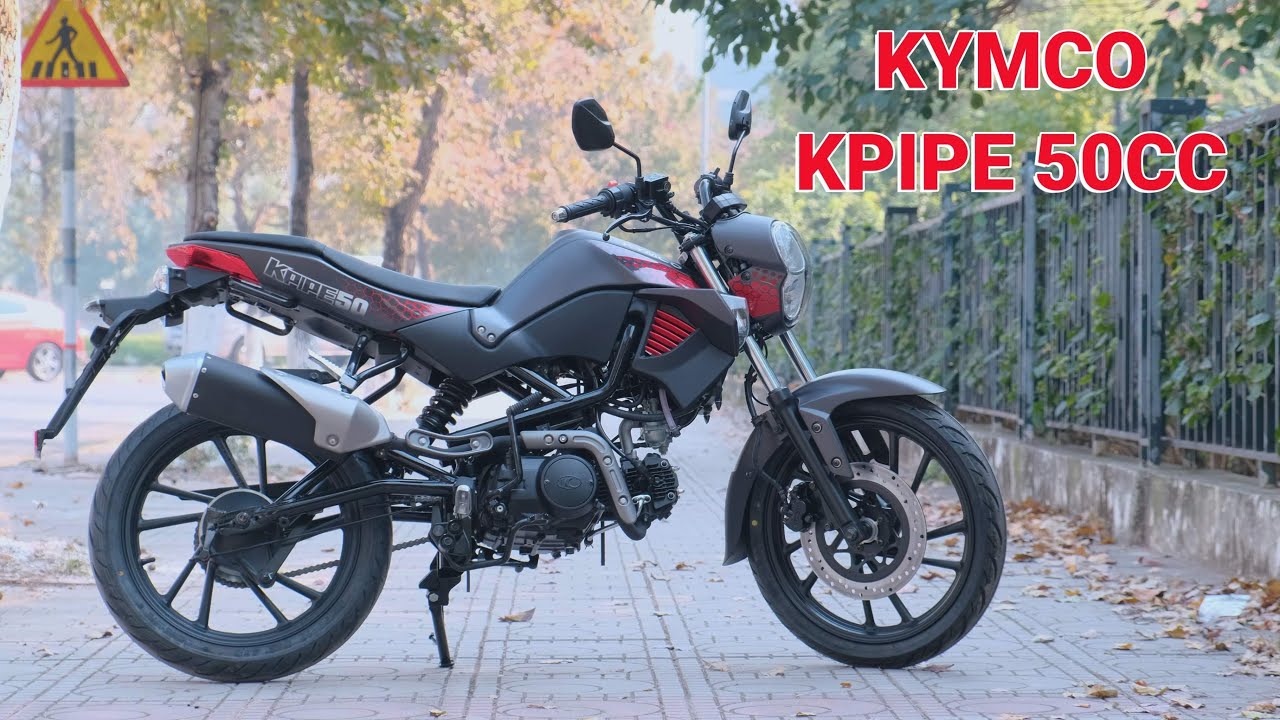 Xe máy Kymco Kpipe 50cc: Naked-bike thứ thiệt, giá chỉ hơn 20tr!