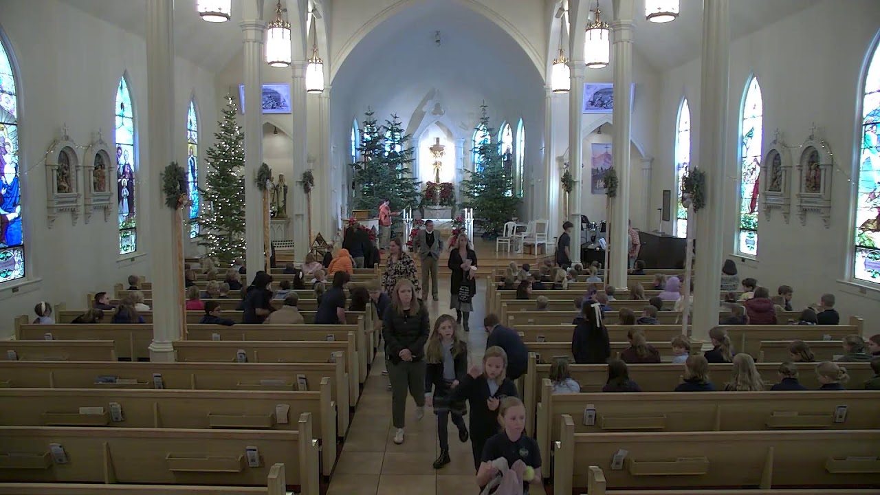 St. Columba - School mass-Wed/Jan/7.