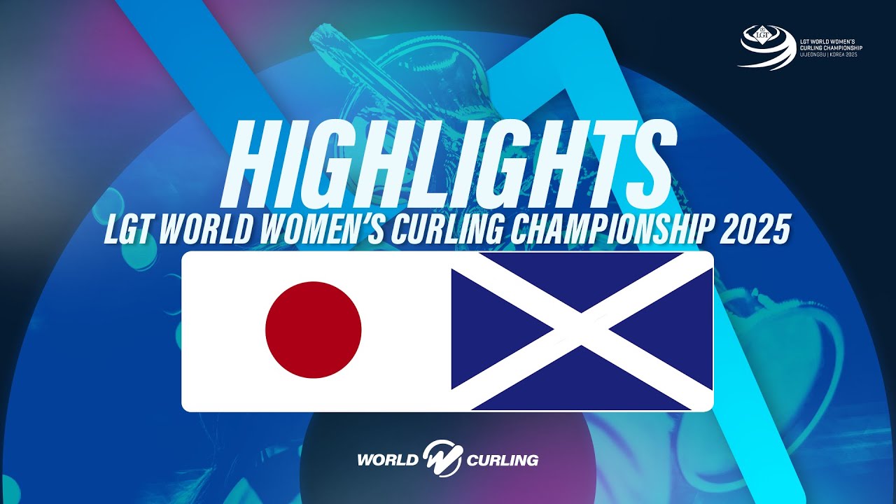 Japan v Scotland - LGT World Women's Curling Championship 2025 – Highlights
