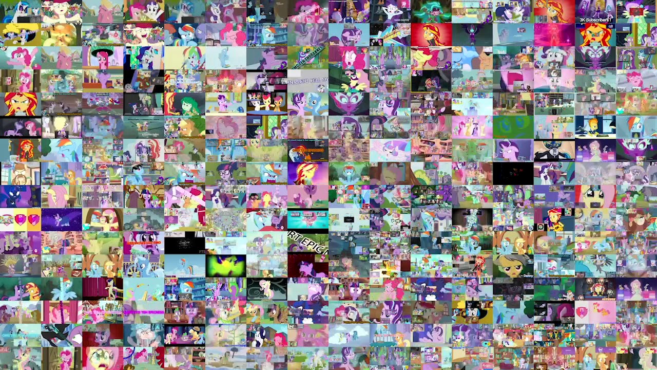 My Little Pony Sparta Remix Megaparison