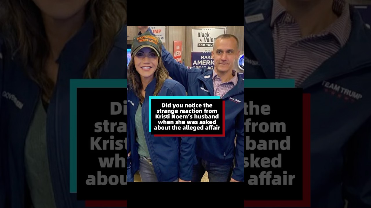 Did you notice the strange reaction from Kristi Noem&rsquo;s husband