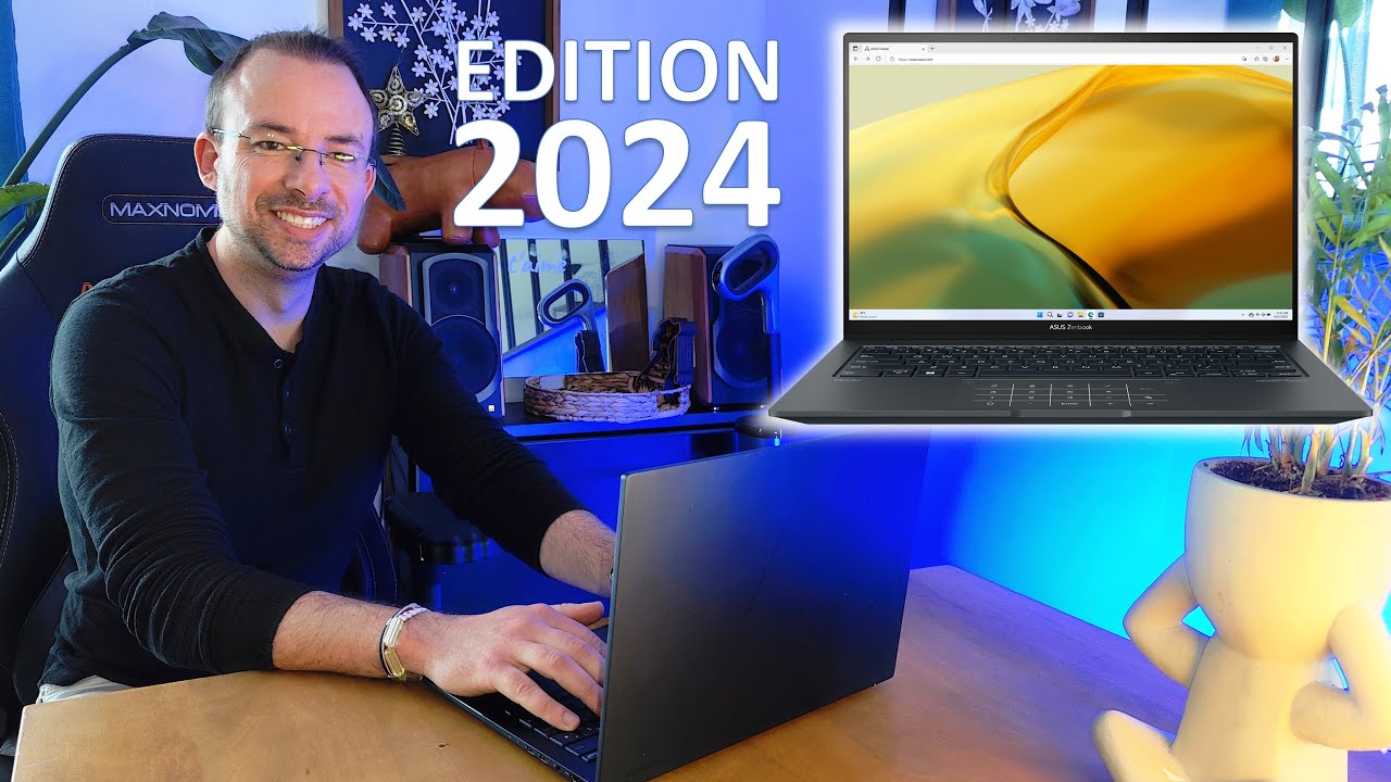 Asus ZenBook 14 OLED UX3405 avec processeur Intel® Core™ Ultra 7 ❤️ L'ultrabook idéal de 2024 !