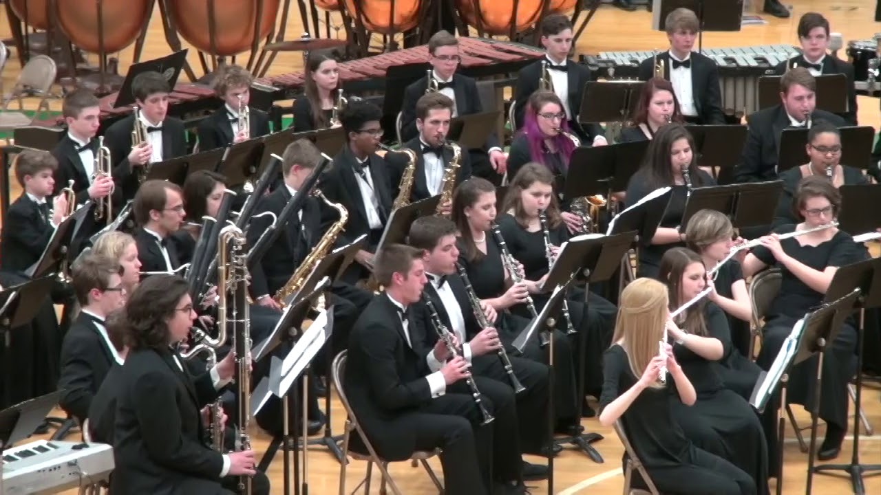 Mehlville High School Symphonic Band with the Unknown Trio  March 13, 2018