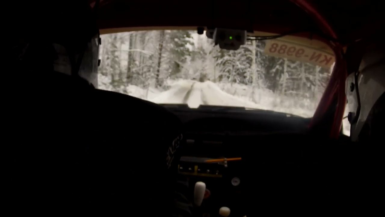 Revontuliralli 2023 // Ek 2 Myhinpää // Janne Korhonen - Jukka Jämsen // Opel Astra F