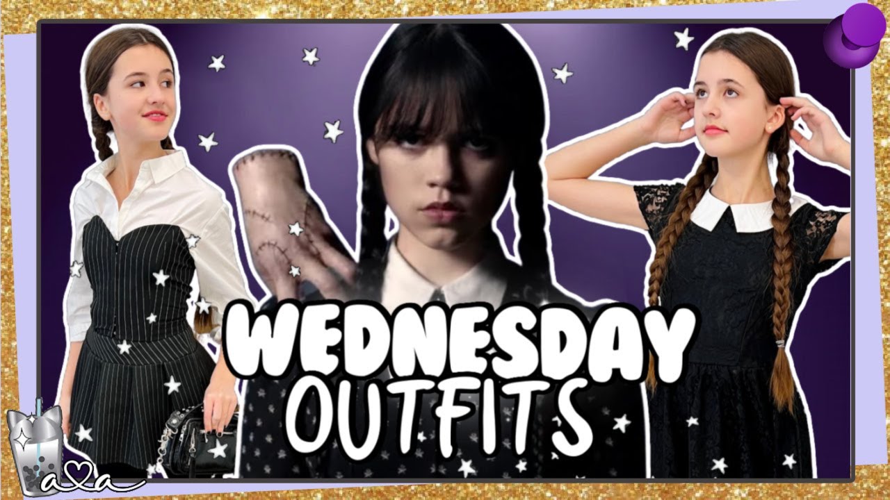 Ava als WEDNESDAY 🖤 WEDNESDAY ADDAMS inspirierte OUTFITS 🖤 Alles Ava