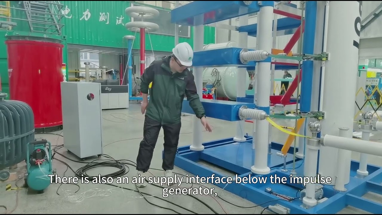 GDCY-1000kV 100kJ impulse voltage generator