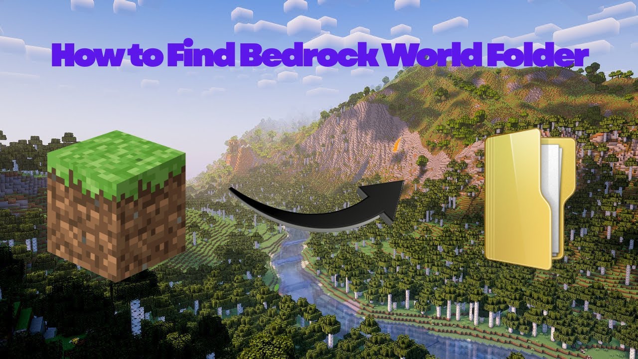 How to Find Minecraft Bedrock World Folder on PC in 2026
